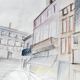 Brioude-aquarelle